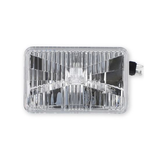 4x6 Rect LED Headlight Modern White Sold Each