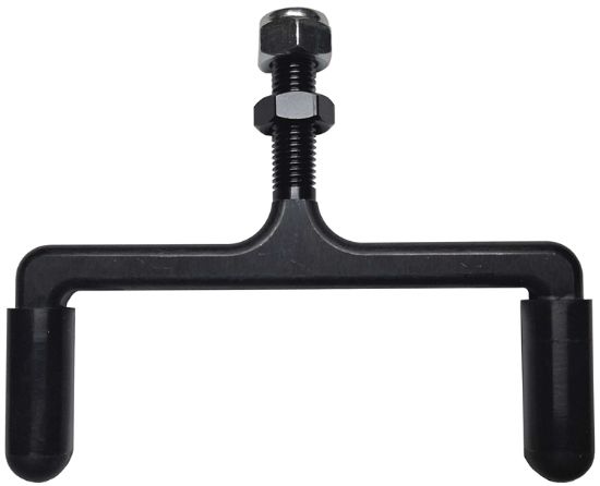 Radiator Fork Billet Steel Black