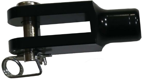 Champ Kart 1/4in Female Clevis (complete) Blk