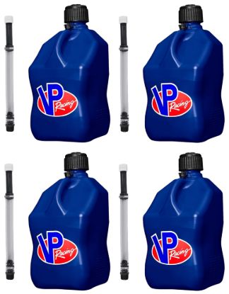 Utility Jug 5.5 Gal Blue Square w/Hose (Case 4)