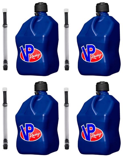 Utility Jug 5.5 Gal Blue Square w/Hose (Case 4)