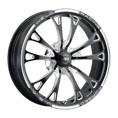 V-Series Frnt Drag Wheel 1-PC 17 x 4.5 5X4.5 BC
