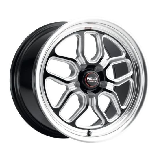 17x10 Laguna Drag 5x120 ET42 BS7.25 Gloss BLK MI