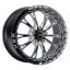 17x10 Belmont Beadlock Wheel 5x114.3 BC 7.42 BS