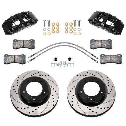 Front Brake Kit 07-15 Tundra Aero6 DM Drilled