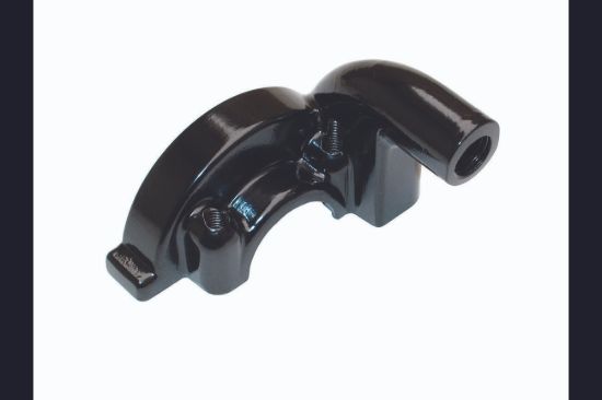 Picture of MOTION PRO 01-0053L 140239 THROTTLE HOUSING HALF, CR PRO, W/ADJUSTER ELBOW