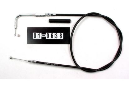 Picture of MOTION PRO 01-0638 140552 CABLE, BLACK VINYL, THROTTLE - SPECIAL APPLICATION