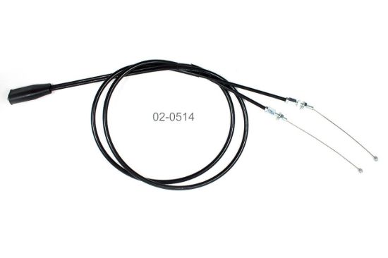 Picture of MOTION PRO 02-0514 141118 CABLE, BLACK VINYL, THROTTLE PUSH-PULL SET