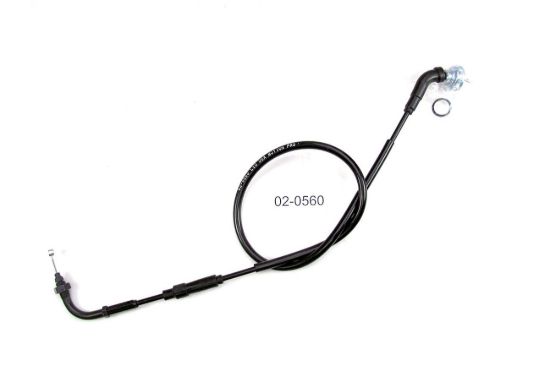 Picture of MOTION PRO 02-0560 CABLE, BLACK VINYL, THROTTLE W/CAP