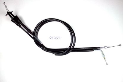 Picture of MOTION PRO 04-0276 141570 CABLE, BLACK VINYL, THROTTLE PUSH-PULL SET