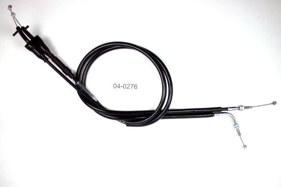 Picture of MOTION PRO 04-0276 141570 CABLE, BLACK VINYL, THROTTLE PUSH-PULL SET