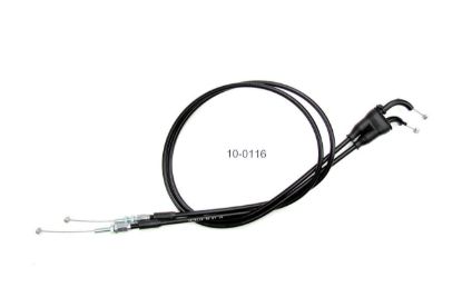Picture of MOTION PRO 10-0116 142472 CABLE, BLACK VINYL,THROTTLE PUSH-PULL SET