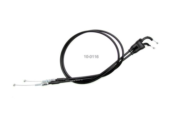 Picture of MOTION PRO 10-0116 142472 CABLE, BLACK VINYL,THROTTLE PUSH-PULL SET