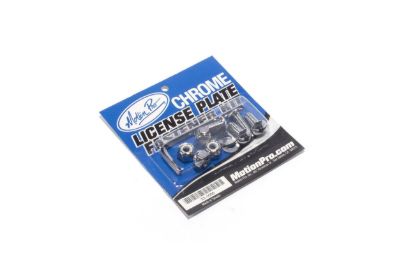 Picture of MOTION PRO 33-1000 142984 CHROME LICENSE PLATE HARDWARE PK/4