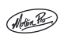 Picture of MOTION PRO 20-0227 144309 DECAL, 23" MOTION PRO DIE CUT, BLACK