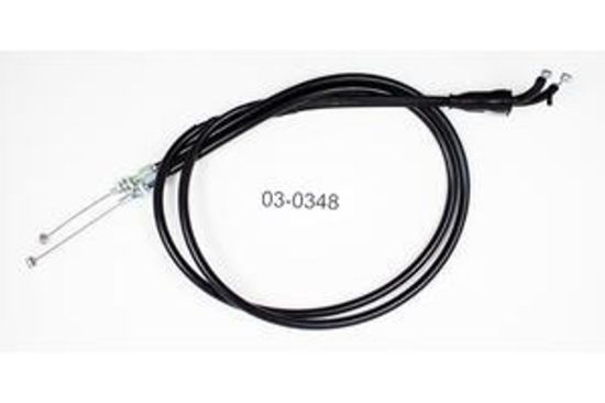 Picture of MOTION PRO 03-0348 683138 CABLE, BLACK VINYL, THROTTLE PUSH-PULL SET