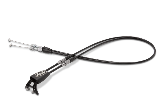 Picture of MOTION PRO 01-1489 683077 CABLE, BLACK VINYL, THROTTLE PUSH-PULL SET, REV3, SIW