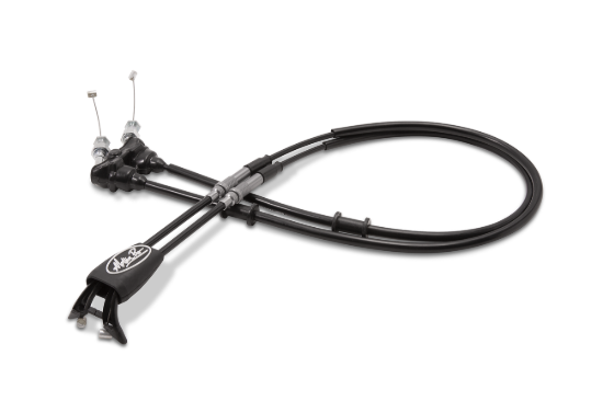 Picture of MOTION PRO 01-1498 683086 CABLE, BLACK VINYL, THROTTLE PUSH-PULL SET, REV3, SIW