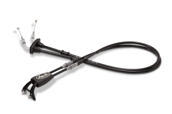 Picture of MOTION PRO 01-1529 683117 CABLE, BLACK VINYL, THROTTLE PUSH-PULL SET, REV3, SIW