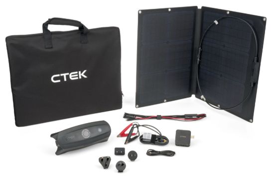 Battery Charger CS Free w/ Solar Panel Charger