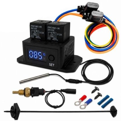 Digital Thermatic Fan Switch 1/4in NPT Sensor