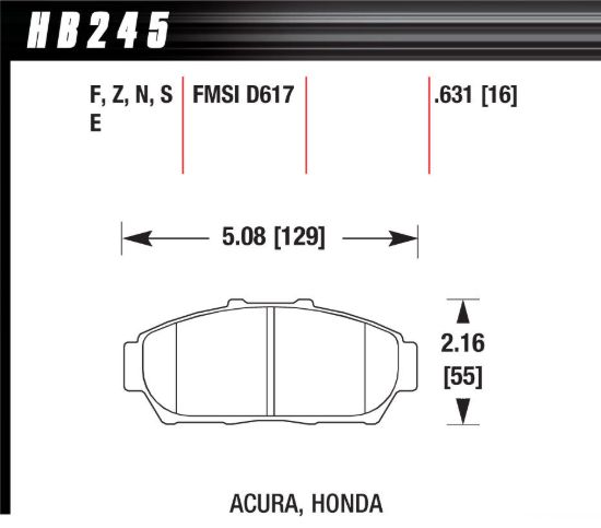 Performance Street Brake Pads (4)