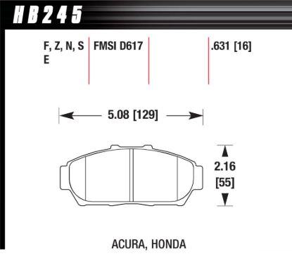 Performance Street Brake Pads (4)