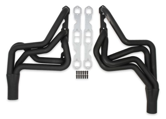 SBC Headers Street Stock 1-5/8IN Black Painted