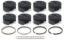 SBC Dome PowerPak Piston Set 4.145 Bore +12cc