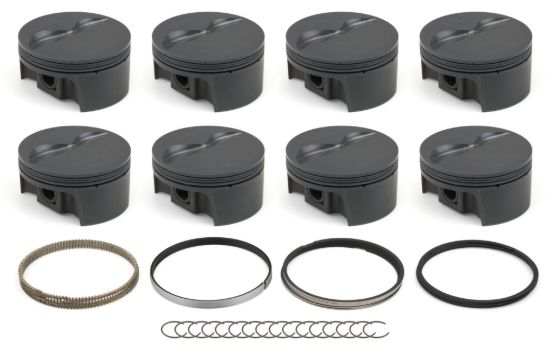 SBC FT PowerPak Piston Set 4.035 Bore -4.1cc