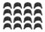 11/32 10-Deg Valve Locks Bead-Loc Style