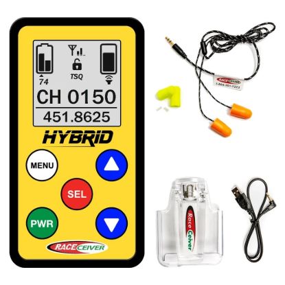 RaceCeiver Hybrid w/ Semi-Pro Earpiece