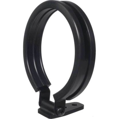 3-3/8in Gauge Pedestal Bracket Black