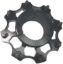Sprint Car Tri-Clamp Brake Rotor Mount Black